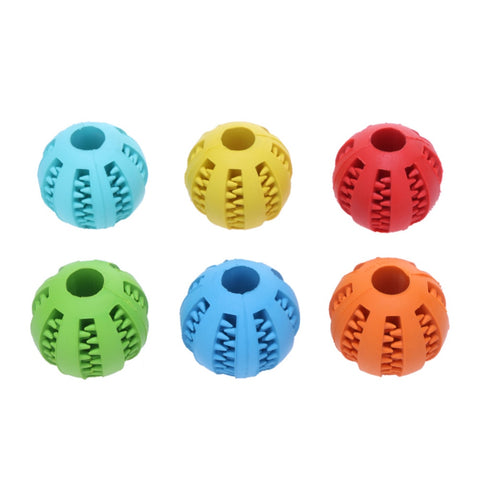 Image of 5/7 cm Dog Toy Interactive Rubber Balls