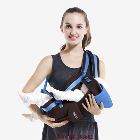 Image of Beth Bear 0-30 Months Breathable Front Facing Baby Carrier 4 in 1 Infant Comfortable Sling Backpack Pouch Wrap Baby Kangaroo New