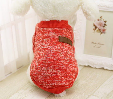 Image of Dog Clothes For Small Dogs soft sweater, a chihuahua Classic