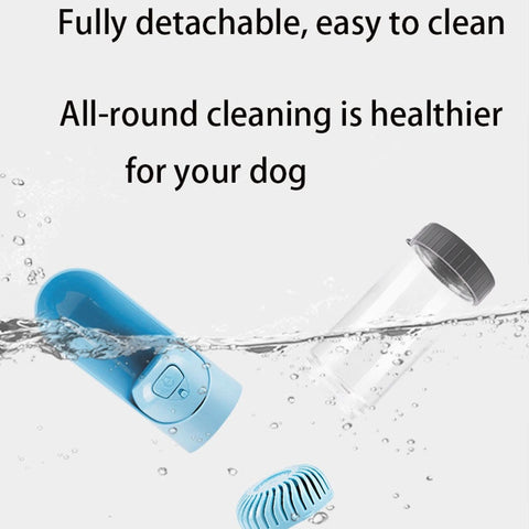 Image of Portable Pet Dog Water Bottle for Small Large Dogs Pet Product Travel Puppy Drinking Bowl Outdoor Pet Water Dispenser Dog Feeder