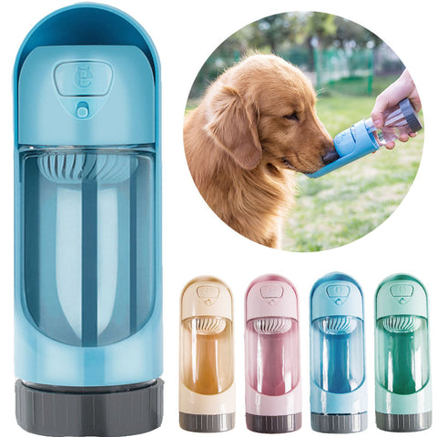 Image of Portable Pet Dog Water Bottle for Small Large Dogs Pet Product Travel Puppy Drinking Bowl Outdoor Pet Water Dispenser Dog Feeder