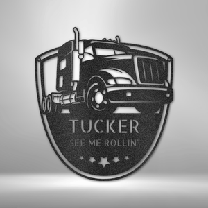 Trucker Wall Art