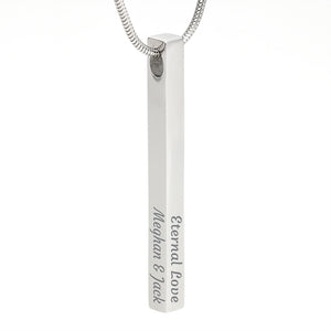 V Bar Necklace